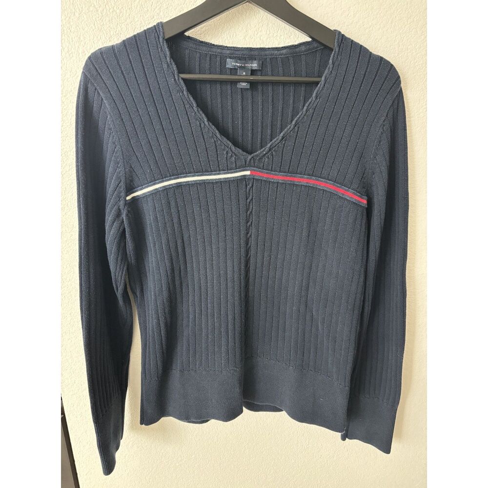 Tommy Hilfiger  Womens Navy Sweater